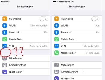 BILD: Ist das Funknetz einmal weg, hilft nur Neustart
